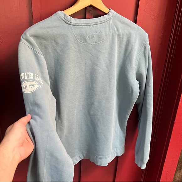 Clearwater Beach Crewneck! The shark tee! Amazing quality and feel! GC Size S - Picture 5 of 8